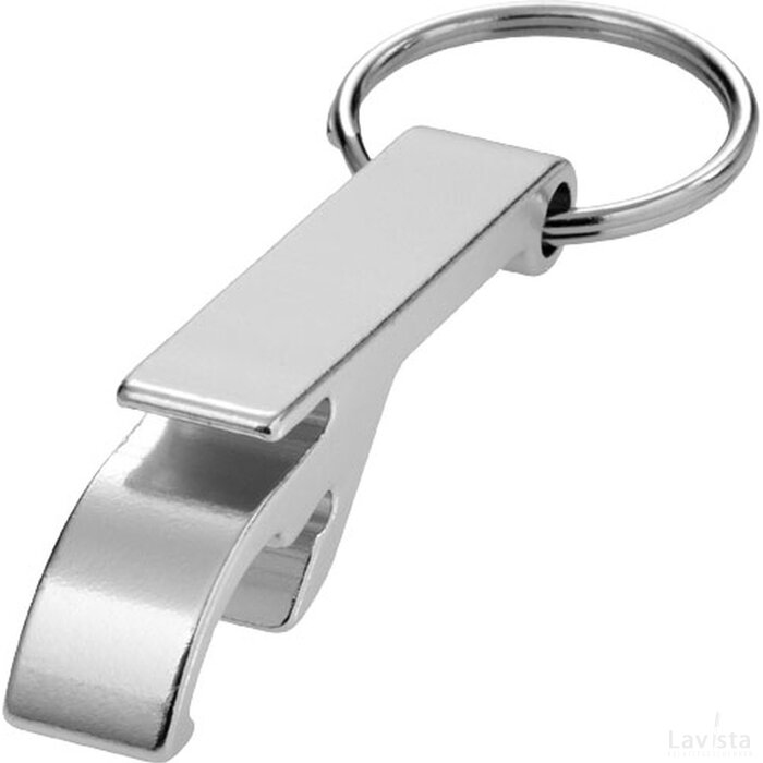 Sleutelhanger | Flesopener | Gravering Zilver