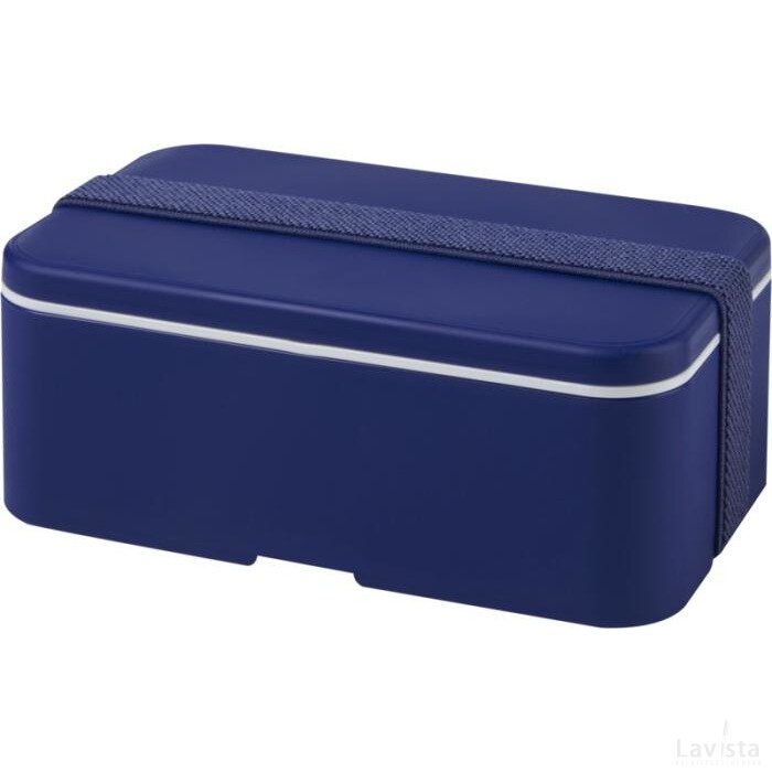 MIYO enkellaagse lunchtrommel Blauw, Blauw Blauw/Blauw