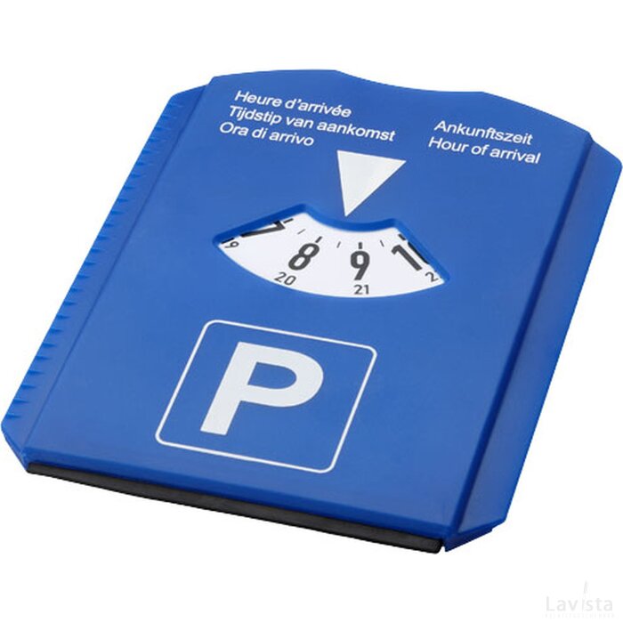 5 in 1 parkeerschijf blauw Blauw