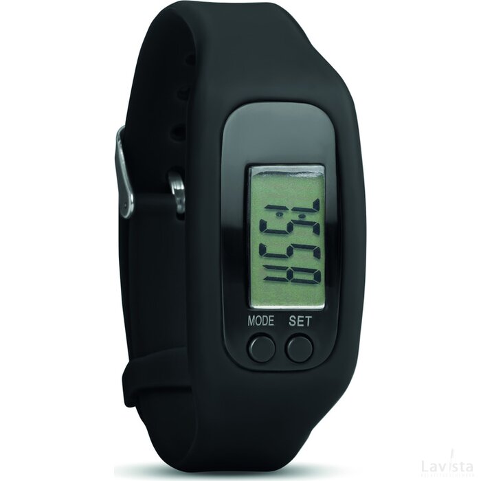 Pedometer armband Bratara zwart