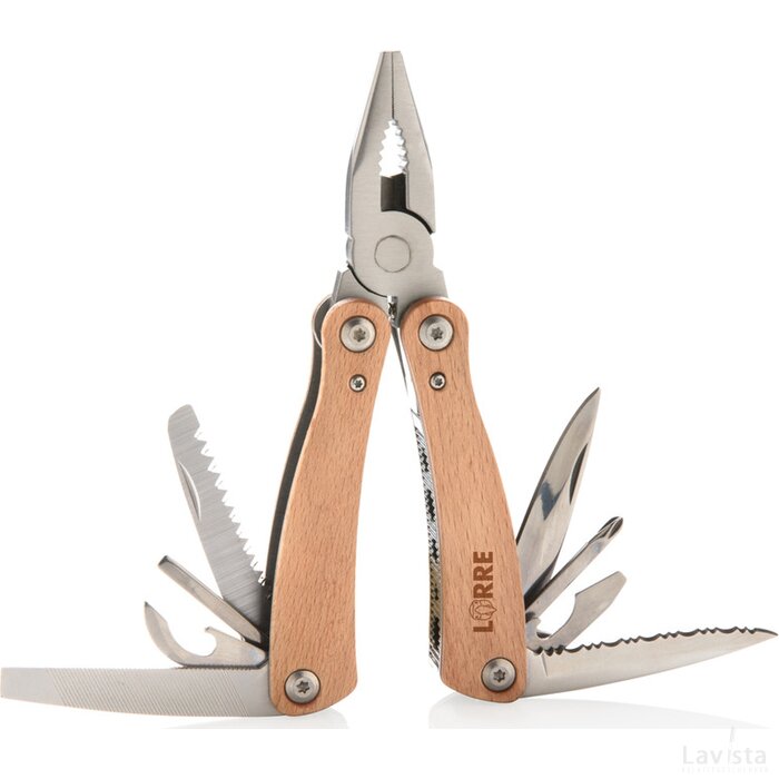 Houten multitool bruin