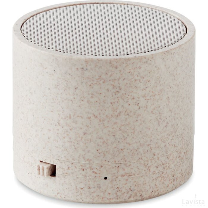 Tarwestro draadloze speaker Round bass+ beige