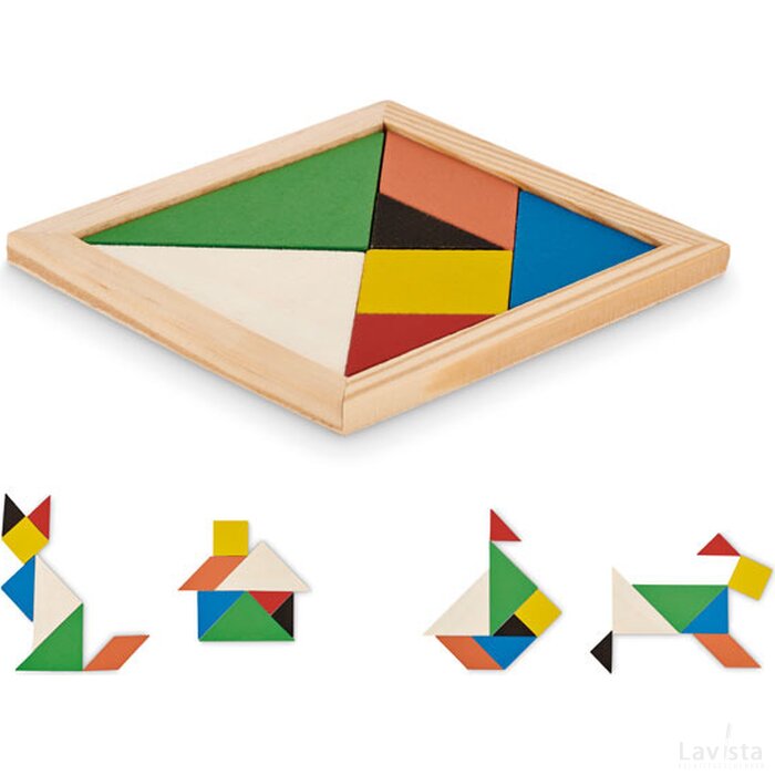 Tangram in hout Tangram hout