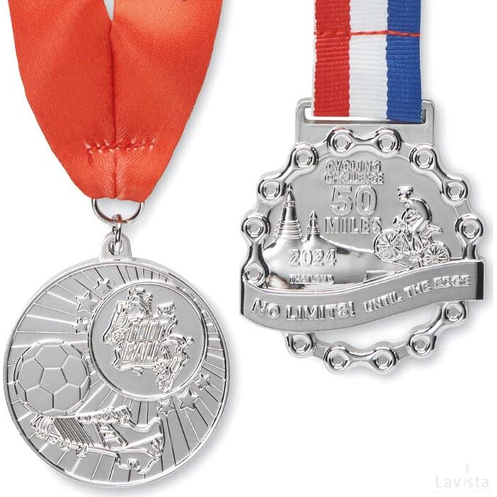 Zinklegering reliëfmedaille