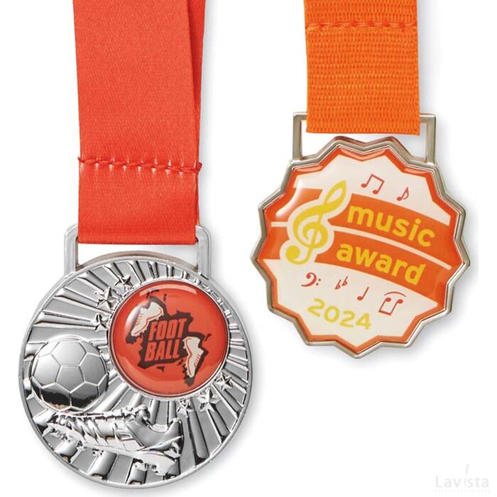 Zinklegering doming medaille