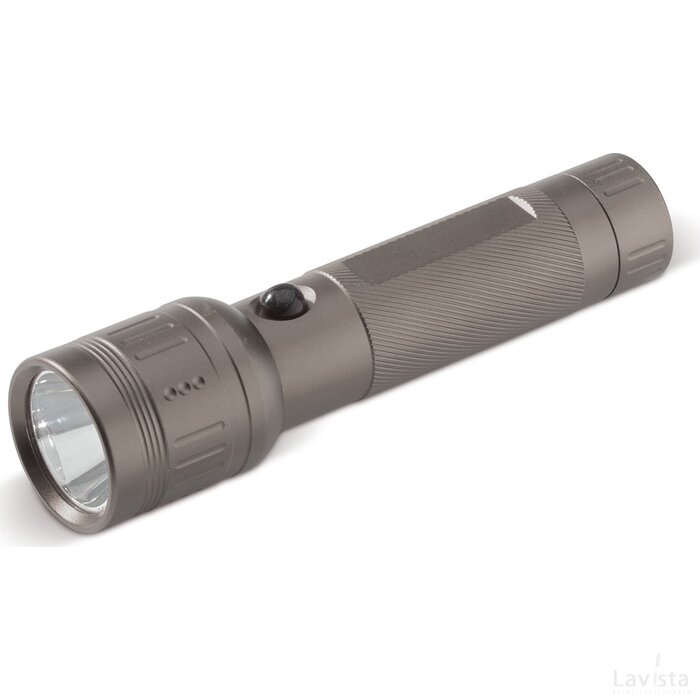 Survival zaklamp donker gun metal