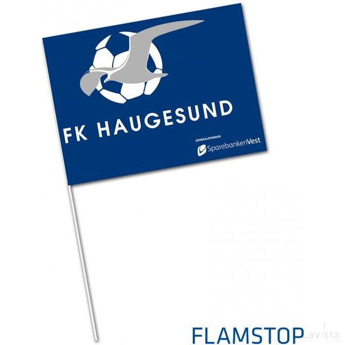 Supportersvlag FLAMSTOP vlamwerend