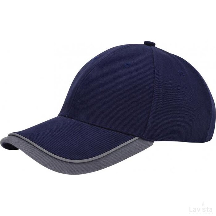 Dubbele Klep Cap Navy