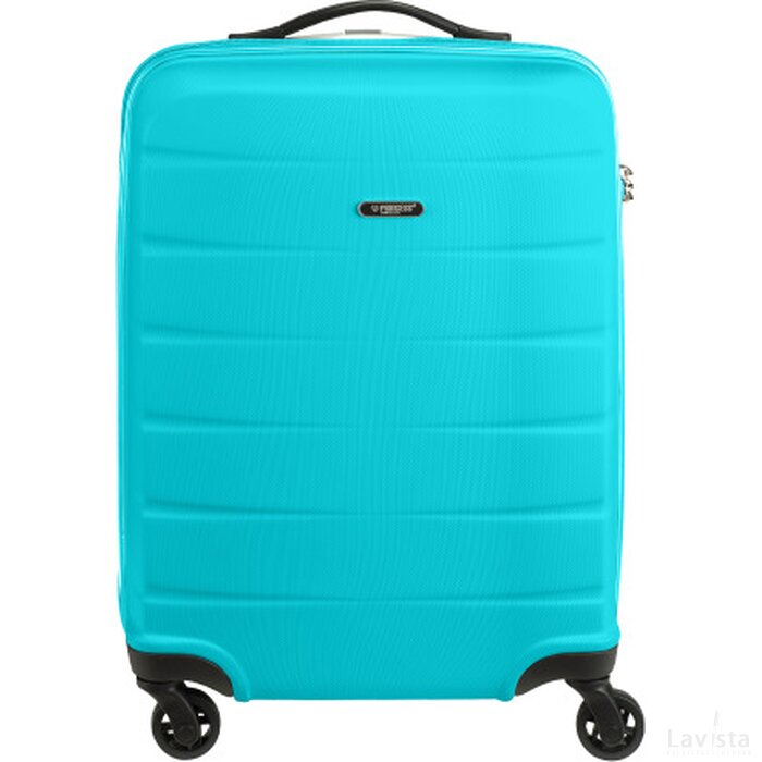 Trolley Princess Traveller Grenada cabin size mat finish 30 L lichtblauw