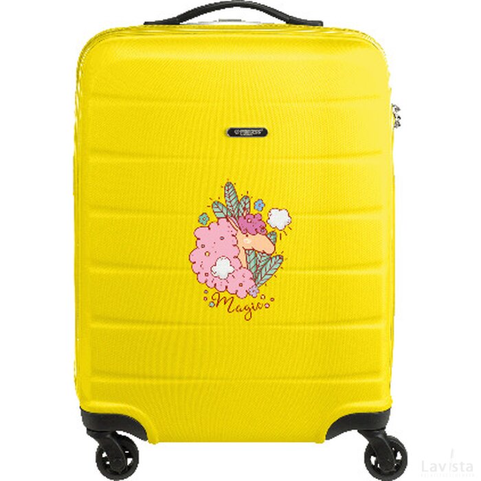 Koffer Princess Traveller Grenada mat finish 65 L geel