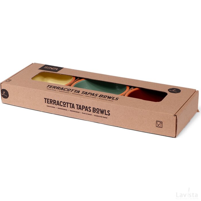 SENZA Terracotta Tapas Multicolor 